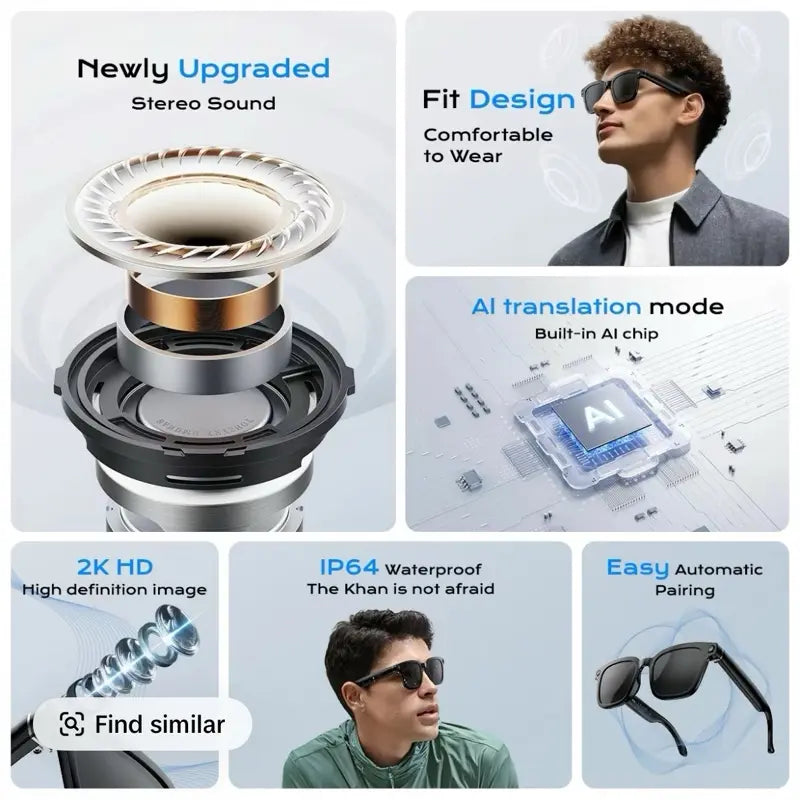 AI smart glasses features